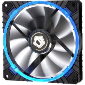ventilator id cooling cf 14025 b 140mm 200 1300rpm concentric circular iluminare albastra