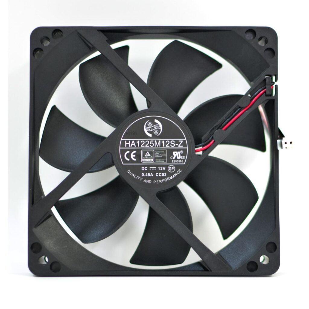 ventilator oem 120mm conector 2 pin 120x120x25mm negru bulk 1