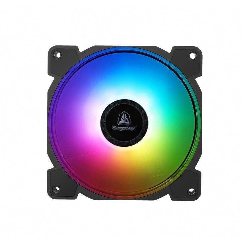 ventilator segotep 120mm iluminare rgb 1100rpm 397cfm 120x120x25mm