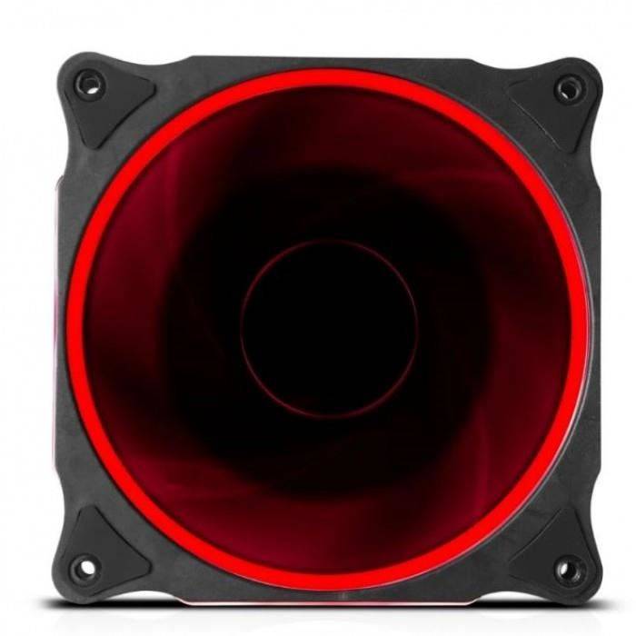 ventilator segotep halo 12 120mm iluminare rosie 12v