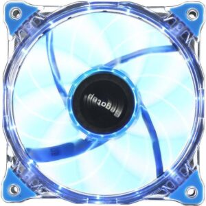 ventilator segotep polar wind 12cm cu iluminare albastra polarwnd bl bulk