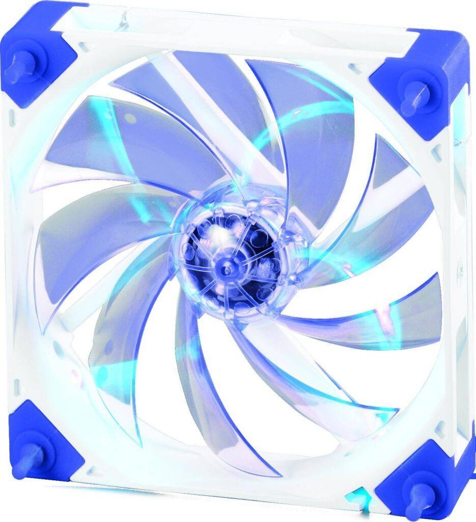 ventilator sf f101 blue led fan 120mm 12v