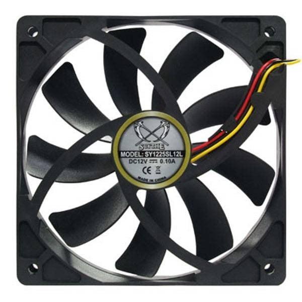 ventilator slip stream 120x120x12mm sy1225sl12l 12v scythe