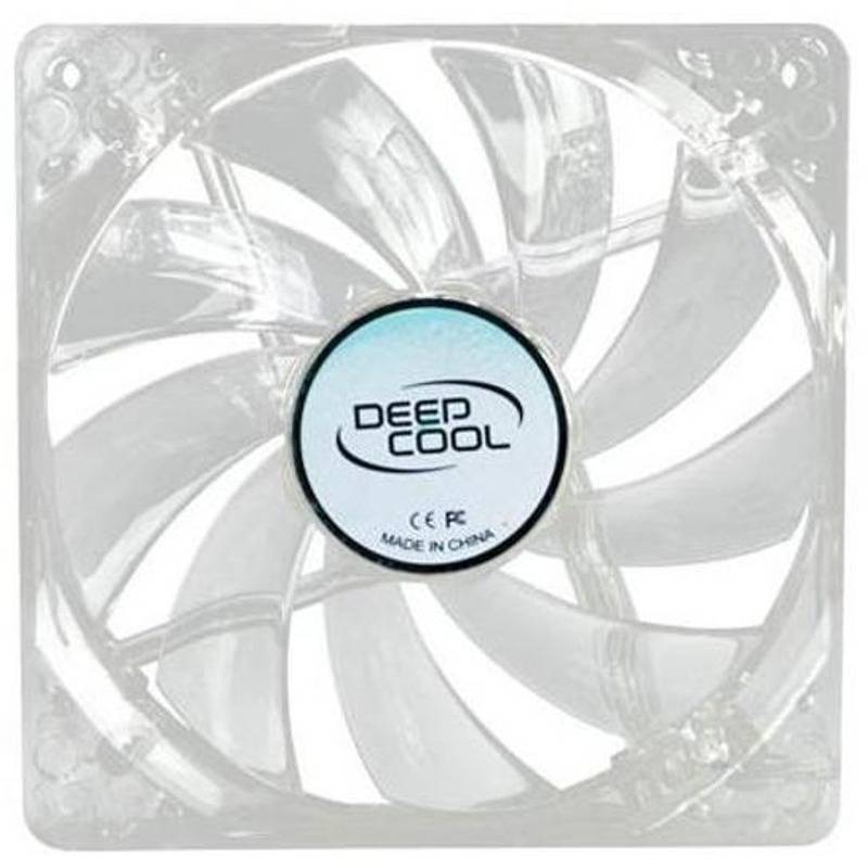 ventilator xfan 120l w clear 120mm led fan deepcool 12v