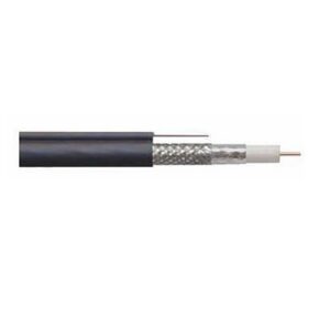 Cablu Coaxial Rg6 Cu Sufa 75r Autoportant Fire Otel Cuprat Ecranat Cu Folie Al+al&mg 48x0.12 1m Well
