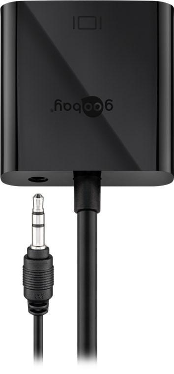 adaptor hdmi tata vga mama audio 35 mm goobay 2