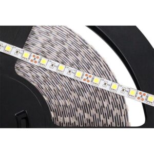 Banda LED SMD 5050x60/m IP20 12V 5.6W/m 720lm/m 6500K alb rece 1m REBEL