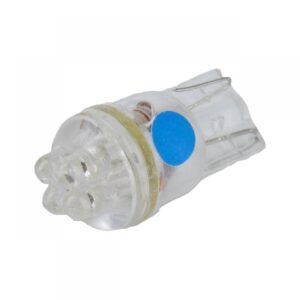 bec auto 12v t10 4led albastru vipow