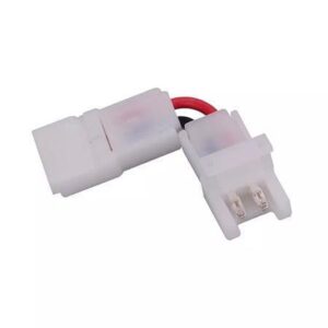 Cablu adaptor conector banda LED 8mm forma L V-TAC