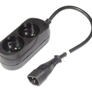 cablu alimentare adaptor de la ups iec c14 la 2x cupla schuko 03m jonex