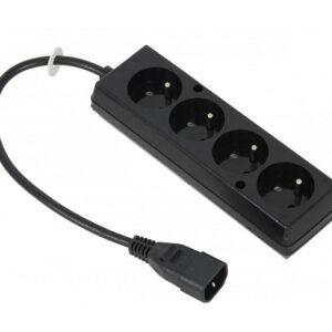 cablu alimentare adaptor de la ups iec c14 la 4x cupla schuko 03m jonex