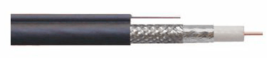 cablu coaxial rg6 cu sufa 75r autoportant fire otel cuprat ecranat cu folie alalmg 48x012 1m well