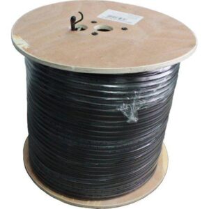 cablu coaxial rg6 cu sufa 75r cupru ecranat cu folie al fire cupru 48x012mm well