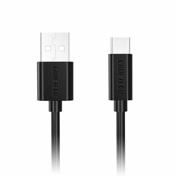 cablu usb 20 a tata usb type c choetech ac0003 24a 2m negru 1