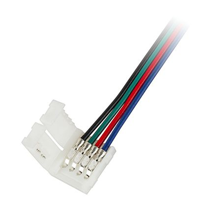 conector banda led 10mm 5050 rgb