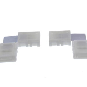 Conector banda LED 8mm PCB forma L 1buc Well