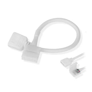 conector flexibil pentru banda led 10mm 5050 5 fire rgb alb v tac sku 2588