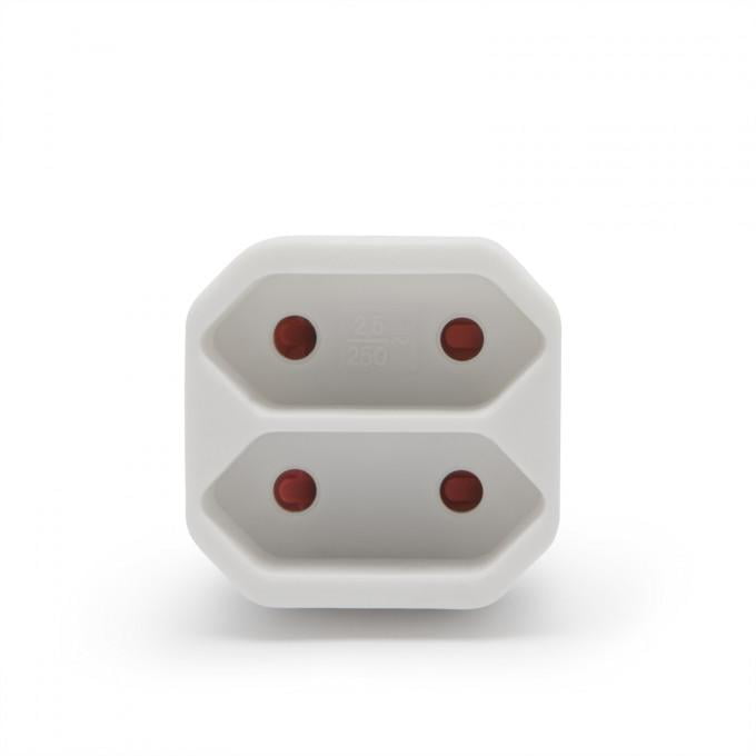 distribuitor dublu 2x euro de perete cu pamantare delight 1