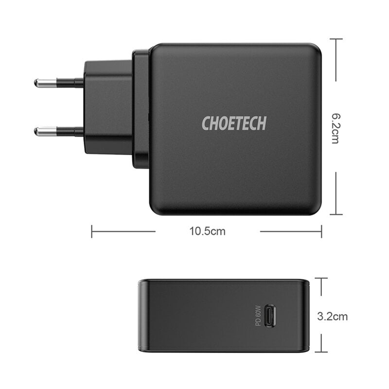 incarcator-retea-1x-usb-type-c-pd-60w-negru-choetech-q4004