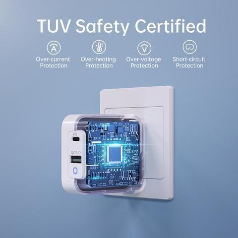 incarcator-retea-1x-usb-type-c-pd-65w-qc-30-1x-usb-a-alb-choetech-pd8002