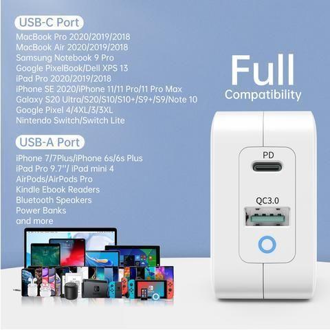 incarcator-retea-1x-usb-type-c-pd-65w-qc-30-1x-usb-a-alb-choetech-pd8002