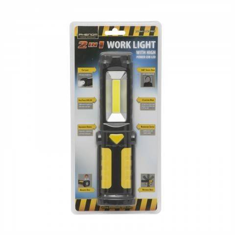 lanterna de lucru magnetica cu cob led rabatabila phenom 3