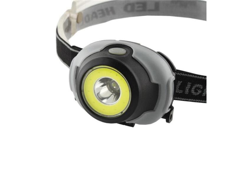 lanterna frontala cu ledcob 80154lm aaa x3 well torch pitch wl 1