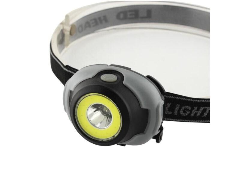 lanterna frontala cu ledcob 80154lm aaa x3 well torch pitch wl 4