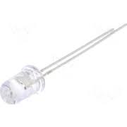 led 5mm alb rece 3000 4200mcd 30 grade 10 15ma 12v 8500 18000k optosupply osw5dk5a31a 12v