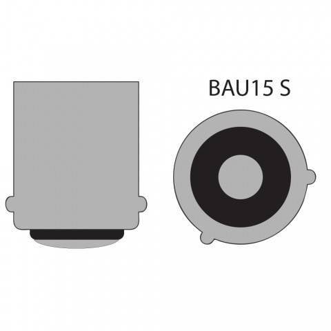 led de frana canbus 12v 35w 400lm 6000k bau15s can123 set 2buc carguard 3