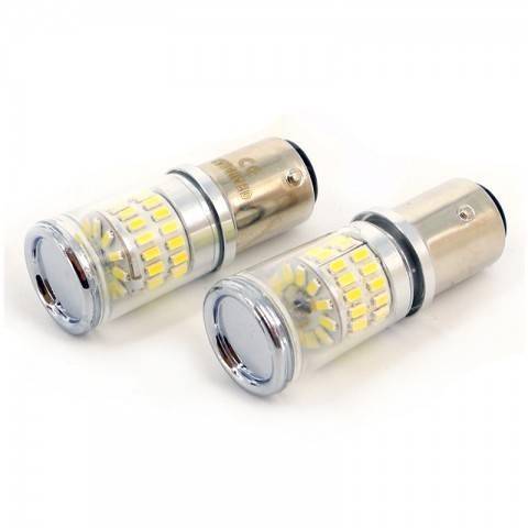 led de frana canbus ba15s 12v 35w 400lm 6000k set 2buc can122 carguard 2