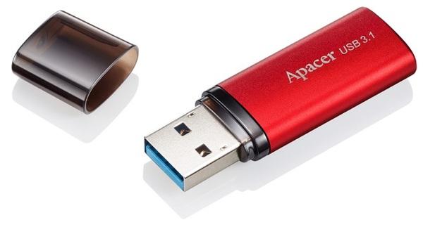 memorie flash usb 31 128gb apacer rosu ah25b