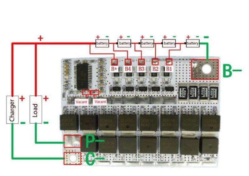modul-protectie-incarcare-5x-18650-100a-cu-functie-balanced