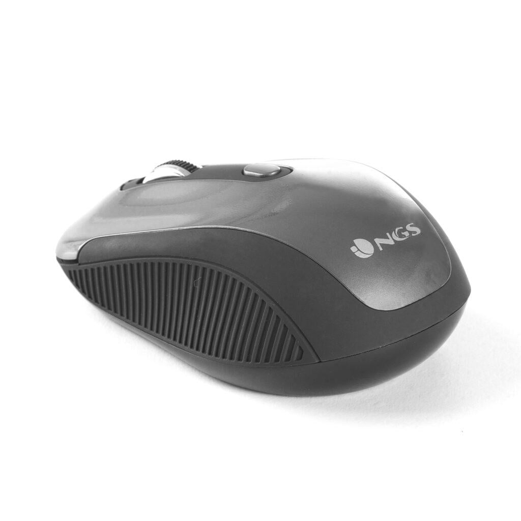 mouse optic usb 800 1600dpi wireless negru ngs 2