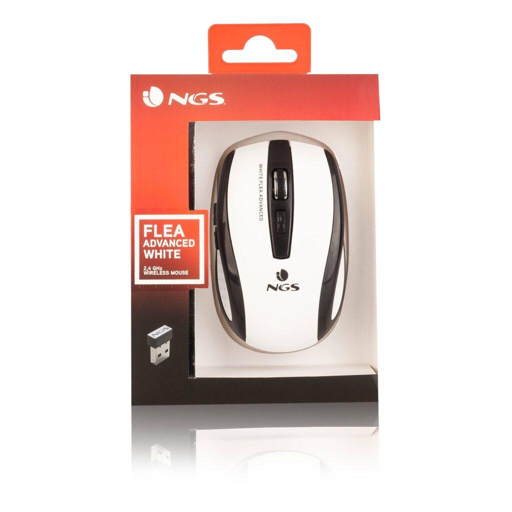 mouse wireless flea advanced alb 800 1600dpi ngs 5