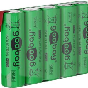 Pachet acumulatori 5x AA 2100mAh 6V Nickel-metal hybride NIMH Goobay
