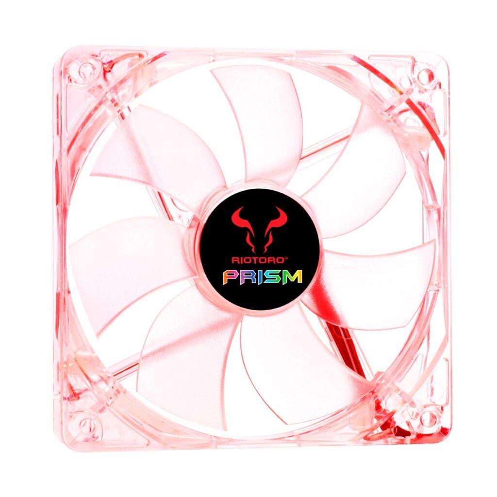 set controller 2 ventilatoare riotoro prism 120mm iluminare rgb frgb256 168x 1