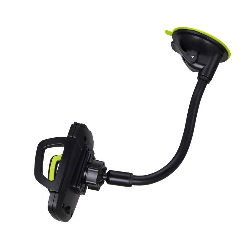 suport telefon negru auto cu montare pe geam golf ch07 2