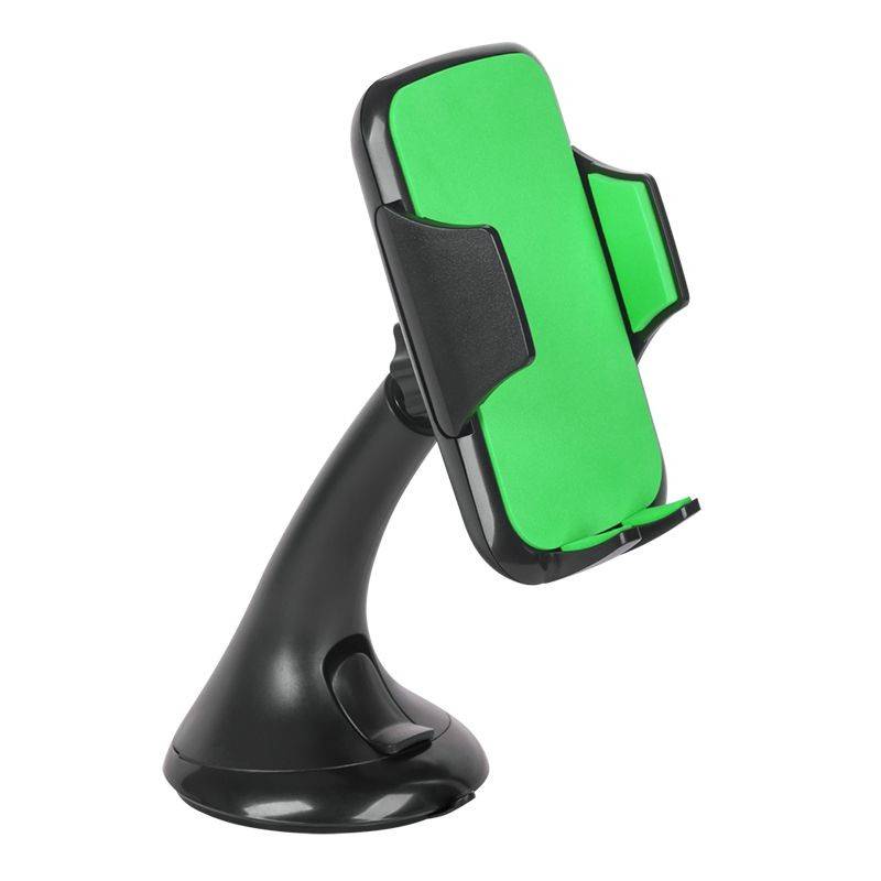 suport telefon universal auto negru verde pentru bord parbriz