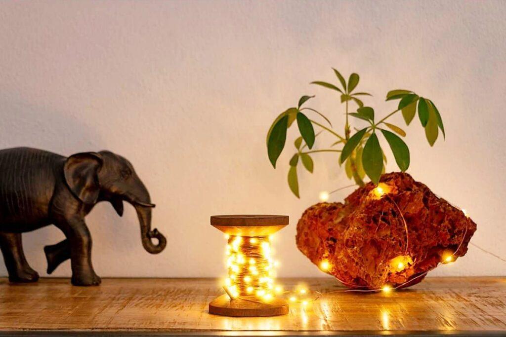 Fir 10m 100 Micro Led Alb Cald 2700k 2w 3lm 5v Cu Cablu Usb 3m Si Intrerupator 60341 Goobay Habo.ro