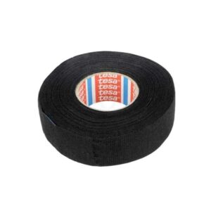 Banda Textila 25mm 25m Thk 300um Negru 105 Grade C Negru Tesa 51608 00014 00