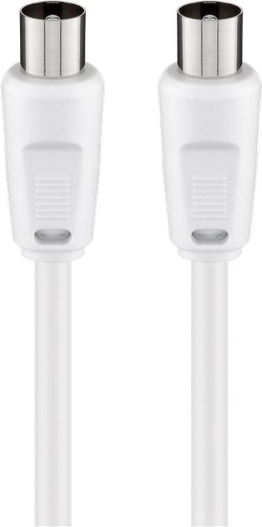 Cablu Coaxial Tv Antena 15m Tata Tata 75 Ohm 70db Dublu Ecranat Ccs Alb 68145 Goobay