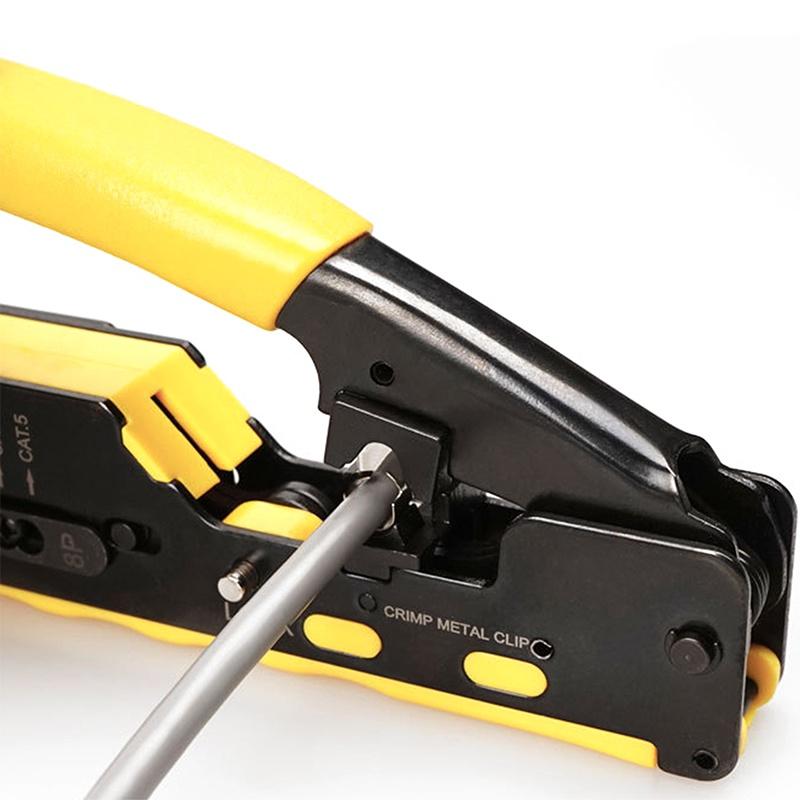 Cleste Sertizare Rj45 Pass Trough Cat7 Cat6 Cat5 Rj11 6 Pin Ht 7088 Eurokomp E6059