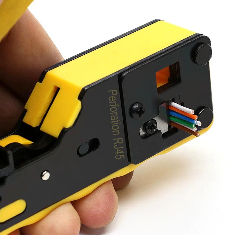 Cleste Sertizare Rj45 Pass Trough Cat7 Cat6 Cat5 Rj11 6 Pin Ht 7088 Eurokomp E6059