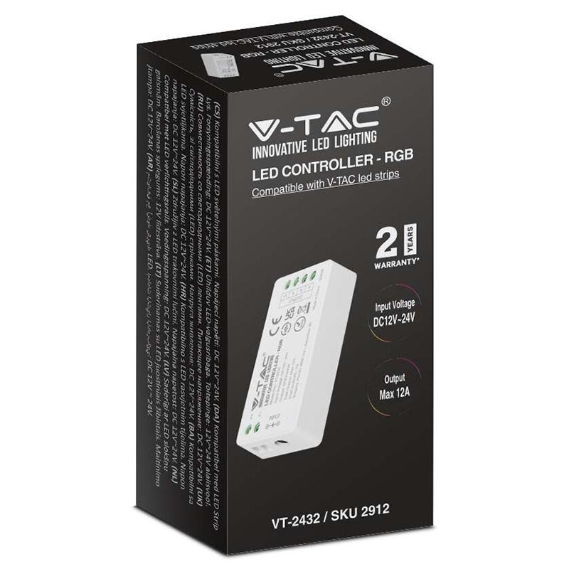 Controller Banda Led Rgb Wi Fi V Tac Sku 2912