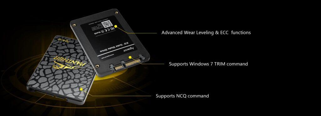 Hard Ssd 25 120gb Sataiii 7mm As340 Apacer Ap120gas340g 1