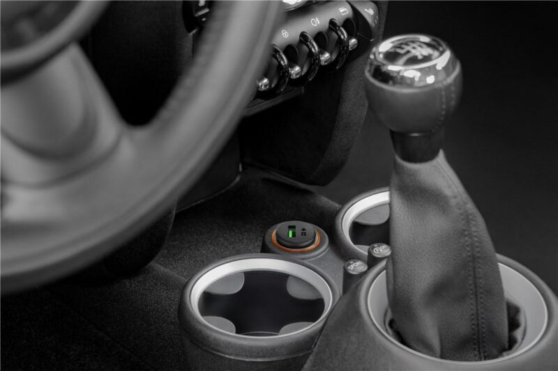 Incarcator Auto 12 24v Bricheta Dual Usb A Qc30 Usb Type C Fast Charger Pd 30w 55634 Goobay