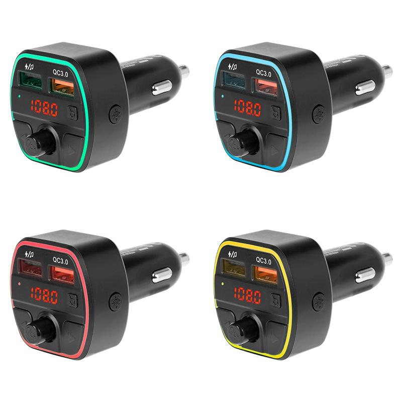 Modulator Fm Audio Bluetooth Qc30 2x Usb Peiying Urz0478