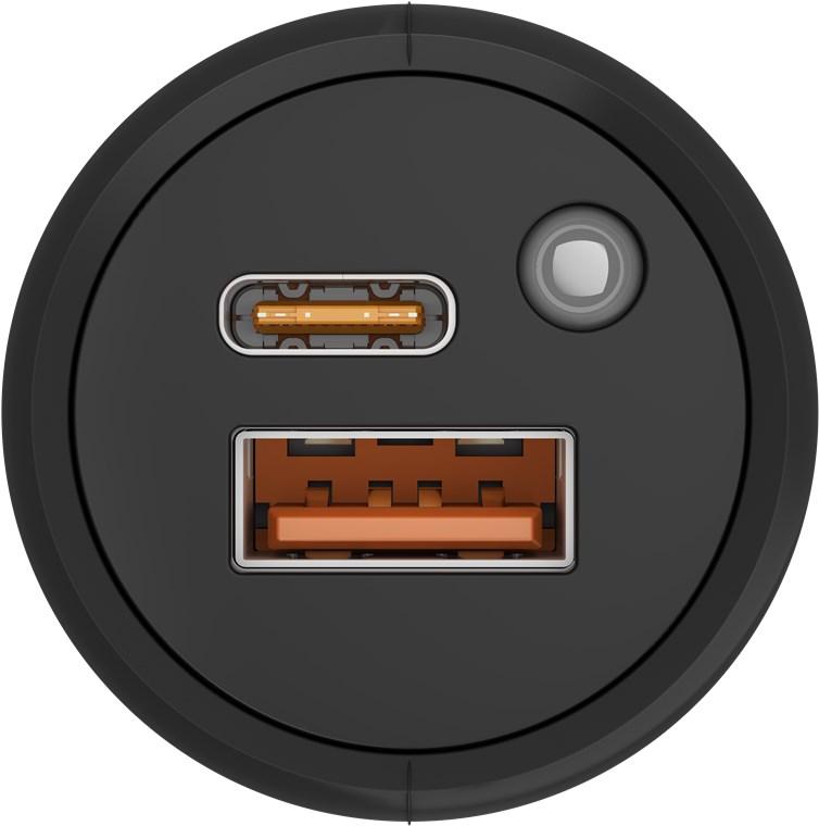 Power Bank 50 5000mah Suport Pentru Bicicleta Negru Usb A Usb Type C 3a 60656 Goobay