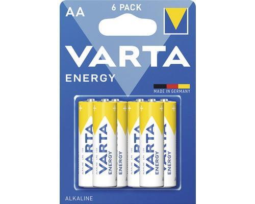 Set 6buc Aa Lr6 Alkaline Varta Energy 4106